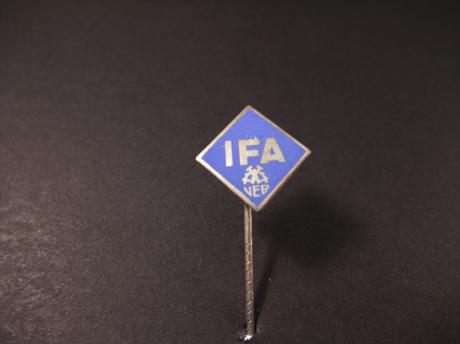 IFA overkoepelende organisatie van de Oost-Duitse motor- en auto-industrie